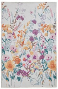 Żółty chodnik odpowiedni do prania 61x170 cm Country Floral – Catherine Lansfield