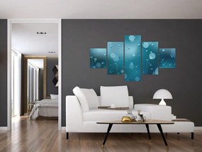 Obraz kropelek (125x70 cm)