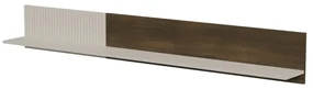 Półka wisząca RANDOM 2 P-2 180cm orzech/kaszmirowa HALMAR