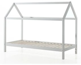 Białe łóżko dziecięce w kształcie domku 90x200 cm Dallas – Vipack