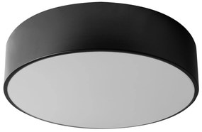 Lampa Plafon 30cm Okrągła Sufitowa app640-3c Czarna