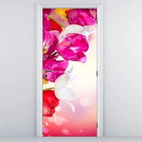 Fototapeta na drzwi - Tulipany (95x205cm)