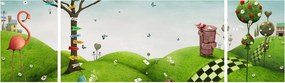 Obraz wspaniałego krajobrazu (170x50 cm)
