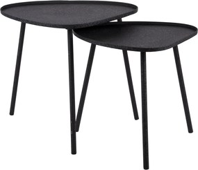 Stolik kawowy metalowy BOAZ, wys. 43 cm