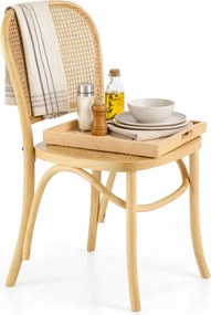 Rattanowe krzesło do jadalni boho R6-Z88