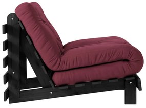 Bordowy fotel Roots Black Night – Karup Design