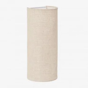 Kinkiet Lniany Kiraz ↔︎ 15 X ↑35 Cm & Pościel Kremowa - Sklum