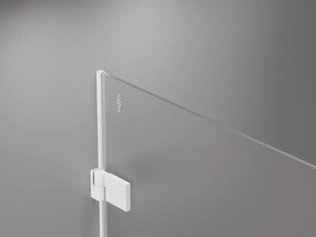 Mexen Lunar-B L drzwi prysznicowe uchylne prawe 120 cm, transparent, białe - 832SL-120-050-20-00-P