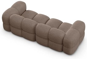 Brązowa sofa 250 cm Loretto – Cosmopolitan Design