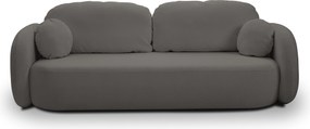 Masseno Sofa AMICO z funkcją spania i pojemnikiem na pościel - Grafitowy - SICURO 80