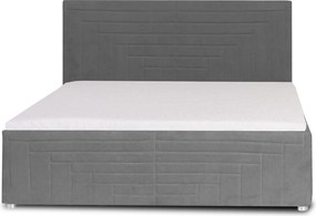 Łóżko FILI 140x200 cm Brąz Bez materaca