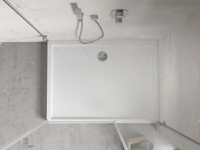 Mexen Flow+ brodzik prostokątny 110 x 90 cm, biały połysk - 46R109011H