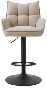 Kremowe hokery z regulowaną wysokością zestaw 2 szt. Marilla – Unique Furniture