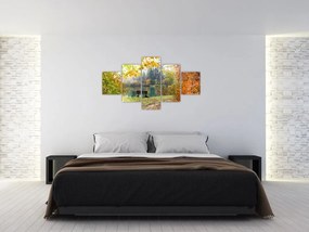 Obraz stawu (125x70 cm)