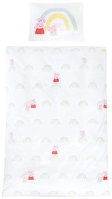 Bawełniana pościel dziecięca do łóżeczka 100x135 cm Peppa Pig – Roba