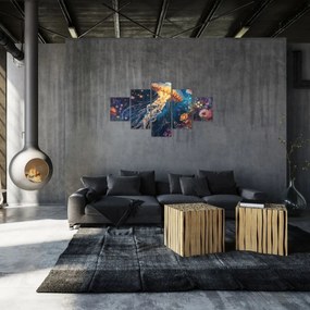 Obraz - Magiczna meduza (125x70 cm)