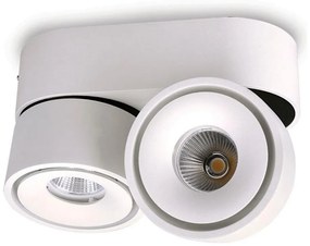 LED regulowane punktowe LAHTI MINI 2xLED/9W/230V 3000K CRI 90 białe
