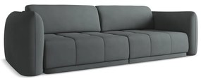 Ciemnoszara sofa 210 cm Hoku – Makamii