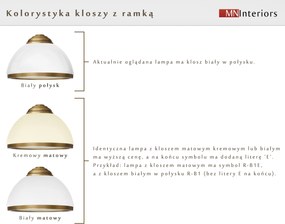 Plafon z mosiądzu PR-PL2