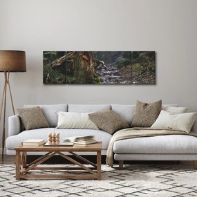 Obraz - W lesie (170x50 cm)