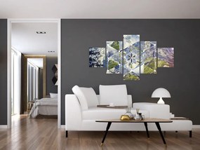 Obraz - Figura geometryczna (125x70 cm)