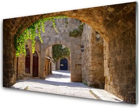 Panel Szklany Malownicza Włoska Uliczka