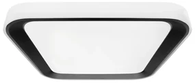 Plafon QUADRO BLACK 66W, kwadrat czarny