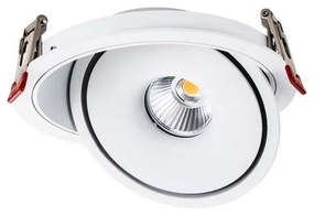 LED Oprawa wpuszczana punktowa LED/28W/230V 3000/4000/6400K śr. 20 cm biały