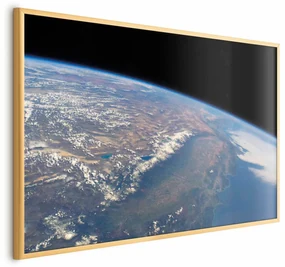 Plakat Potęga ziemi 60x40 cm z ramą złotą bez marginesu ARTGEIST B