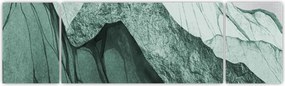 Obraz - Emerald Mountains N⁰2 (170x50 cm)