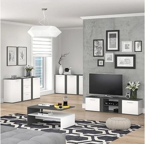 Lowboard antracyt 155x40x41 novelli