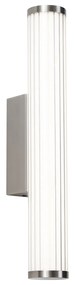 Retro Kinkiet / Lampa scienna Gunmetal 40 cm z LED IP44 - Coco Retro Oswietlenie wewnetrzne