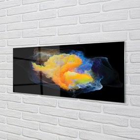 Panel szklany do Kuchni Feeria Kolorowych Fraktali