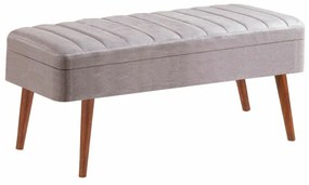 Ławka Vina 2 Grey and Walnut