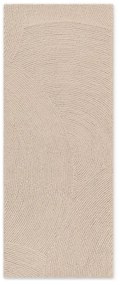 Beżowy wełniany chodnik tkany ręcznie 80x200 cm Eleni Light Beige – Hanse Home