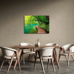 Obraz - Jeziora Plitwickie (70x50 cm)