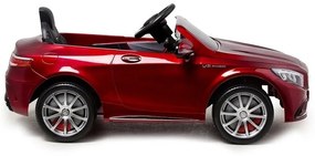 Auto na akumulator mercedes s63 czerwony lakierowany