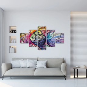 Obraz - Kolorowa rybka (125x70 cm)