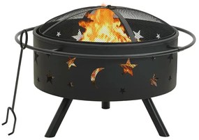 Nowoczesne palenisko ogrodowe - Kenzi XL