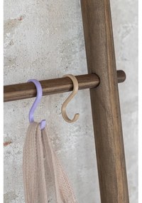 Jasnozielone wiszące metalowe haczyki zestaw 5 szt. Hang-it – Mette Ditmer Denmark
