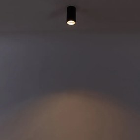 Inteligentny, nowoczesny reflektor czarny z WiFi GU10 - Tuba