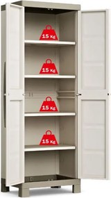 Szafa z tworzywa szt. EXCELLENCE HIGH  - 182 x 65 x 45 cm