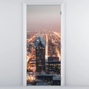 Fototapeta na drzwi - Metropolia (95x205cm)