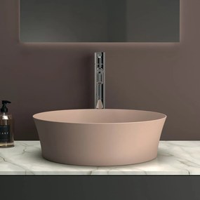 Jasnoróżowa ceramiczna okrągła umywalka ø 40 cm Ipalyss – Ideal Standard