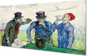 Szklany Panel Pijący - Vincent Van Gogh