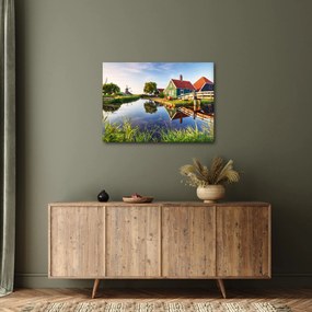 Obraz holenderskich młynów (70x50 cm)