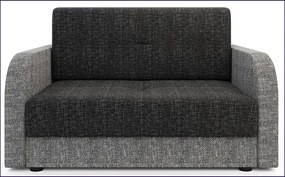 Sofa rozkładana grafit + szary - Oves 4X