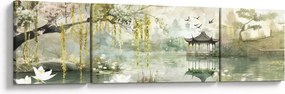 Obraz - Chińskie jezioro (170x50 cm)