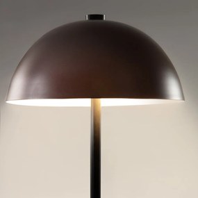 Bordowa lampa stołowa z metalowym kloszem (wys. 33 cm) Aleyla – Kave Home