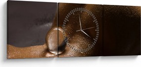 Obraz - Akt (z zegarem) (90x30 cm)